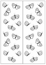 Пескоструйный рисунок бабочки 120