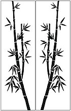 Пескоструйный рисунок  бамбук 72