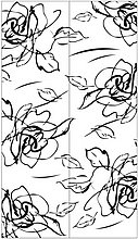 Пескоструйный рисунок Цветы №458