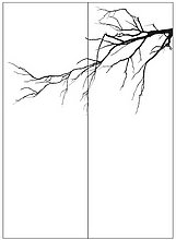Пескоструйный рисунок дерева №235